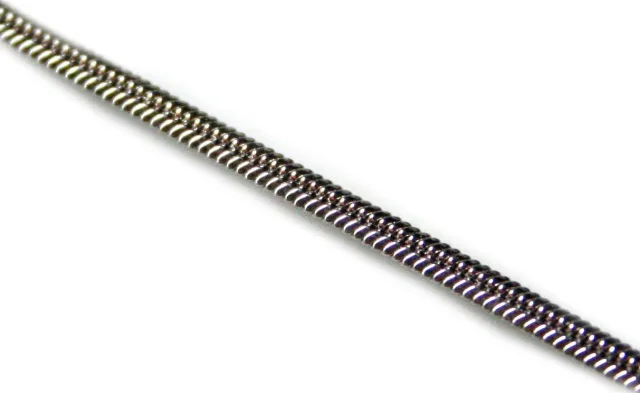 Stainless steel snake chain w clasp 1.5mm, 45cm