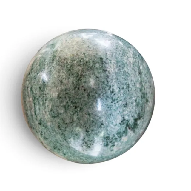 Amazonite Sphere, 9.5cm (Roughly the size of Mason Jar lid)
