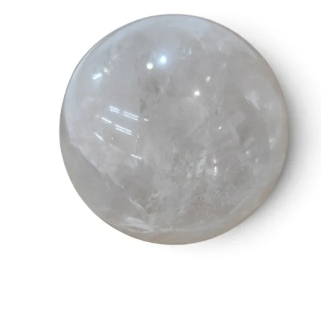 Quartz Sphere on stand, 9cm high