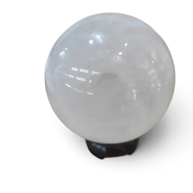 Quartz Sphere on stand, 11cm high