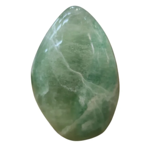 Fluorite carving, 12cm high