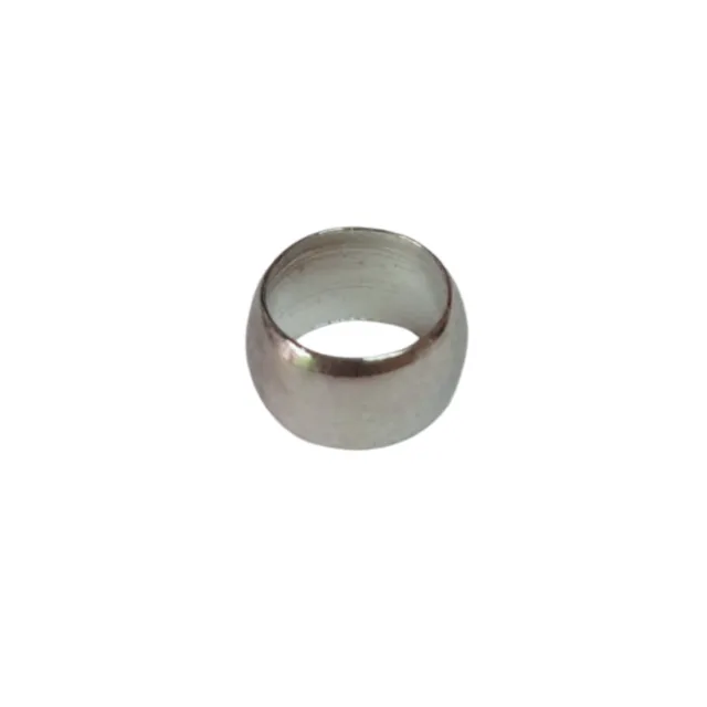 20 x Tube shaped bead, Stainless steel, 2.9mm x 5mm
