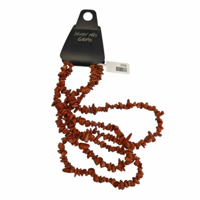 Goldstone chip string, 80cm
