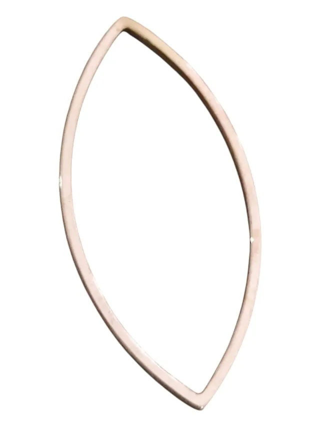Round shape pendant, Stainless Steel, rose gold 16mm