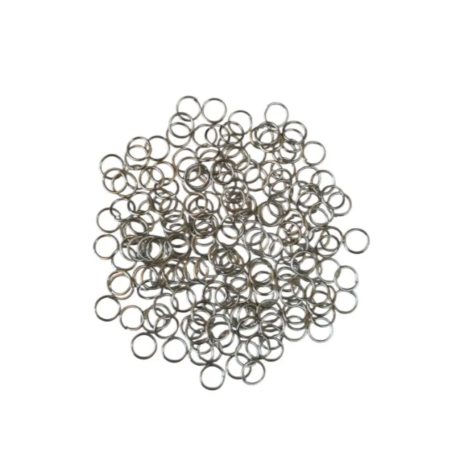 200x Jumpring in stainless steel 0.5x6mm