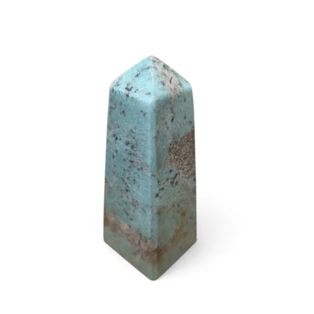 Blue Smithsonite tower, 12-14cm