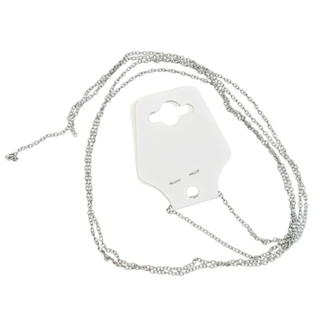 Stainless steel chain, 1.5mm Flat O-link chain, 1 meter