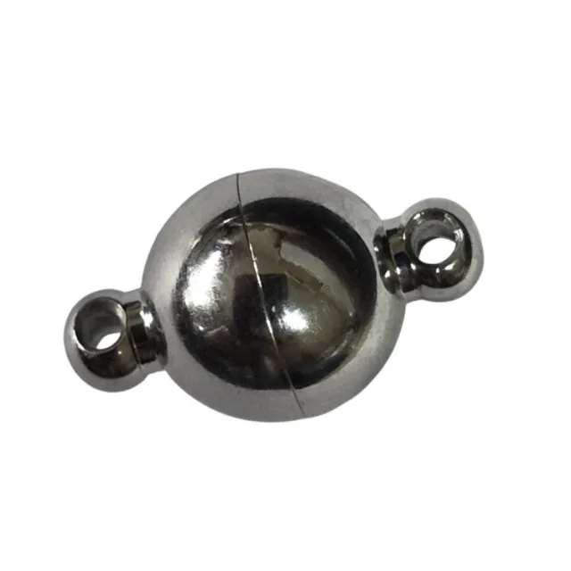 Stainless steel magnetic clasp, 7.8mm