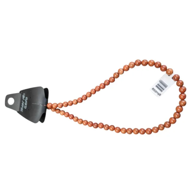 Red jasper bead string, 7mm, 39cm
