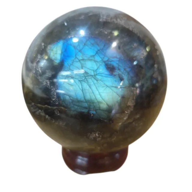 Labradorite Spheres, 90mm