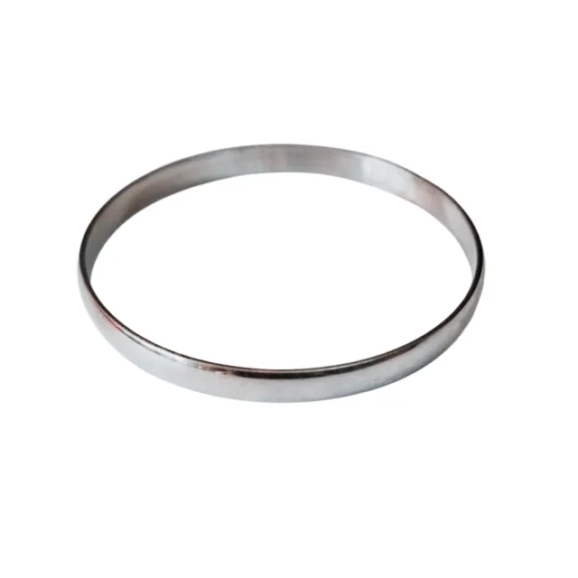 Plain stainless-steel bangle, 6mm x 55mm