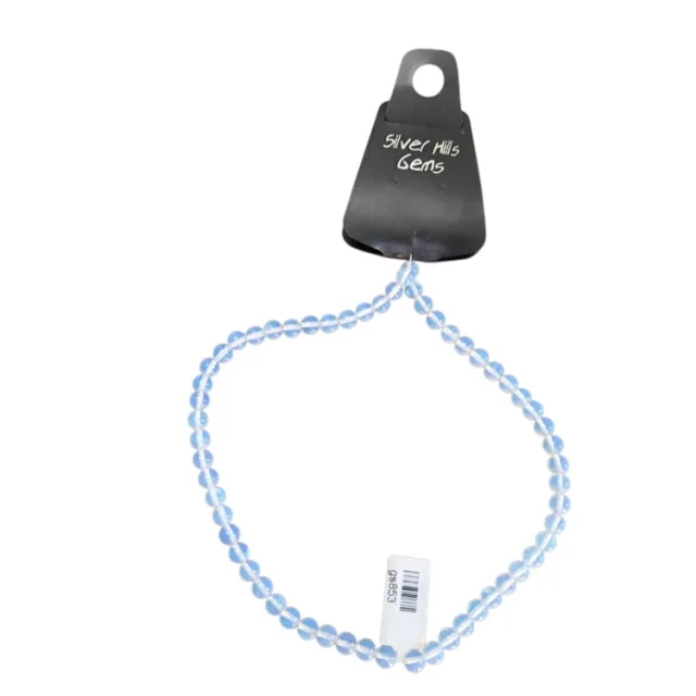 Opalite bead string, 6mm, round, 40cm