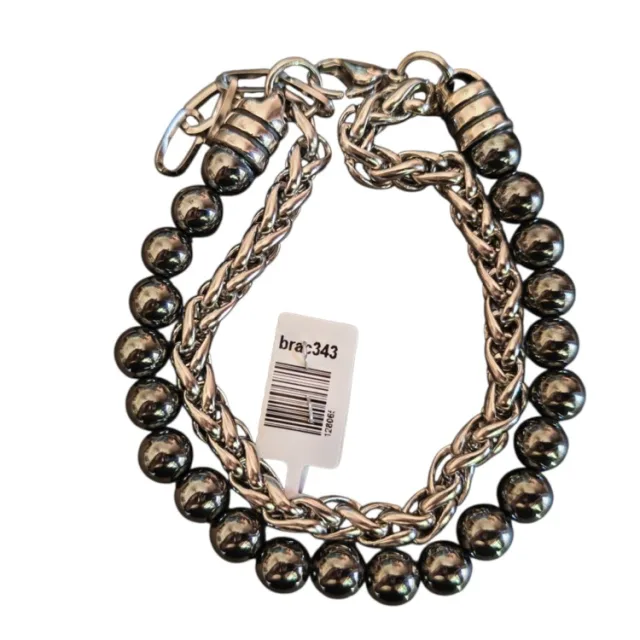 Mens bracelets, Various stones
