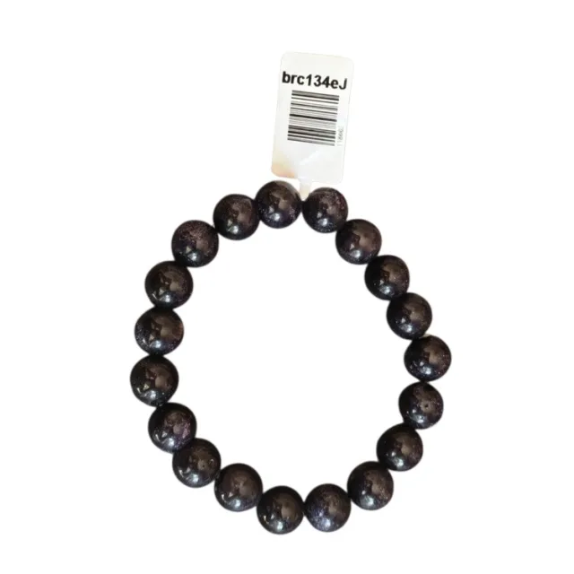 Blue goldstone bracelet 10mm