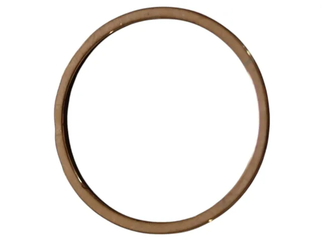 Round shape pendant, Stainless Steel, rose gold 12mm