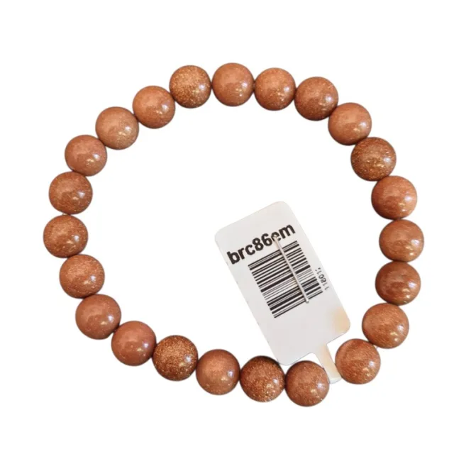 Goldstone bracelet 8mm
