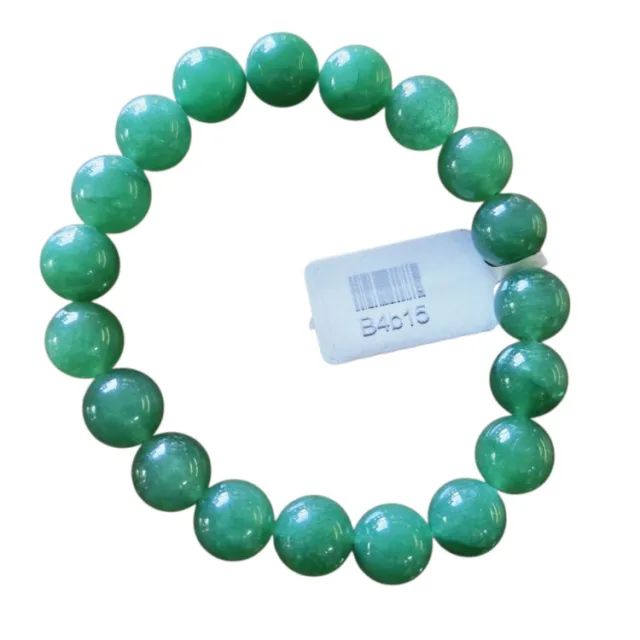 Aventurine bead bracelet, 10mm, stretchcord