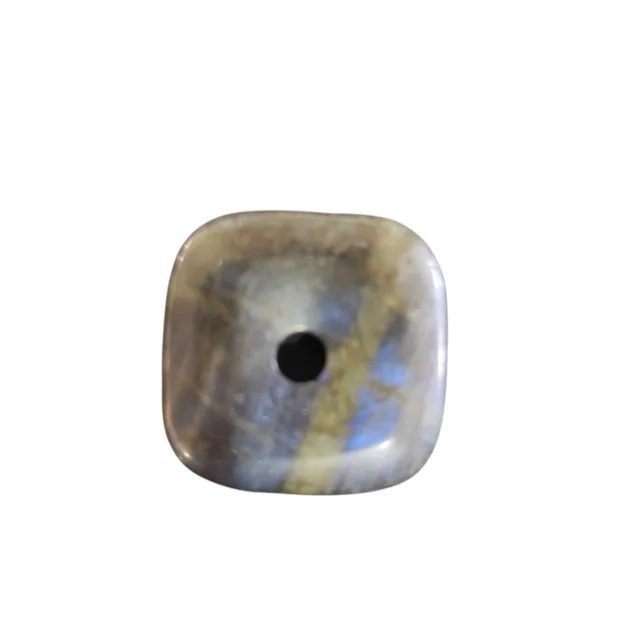 Labradorite donut, 30mm