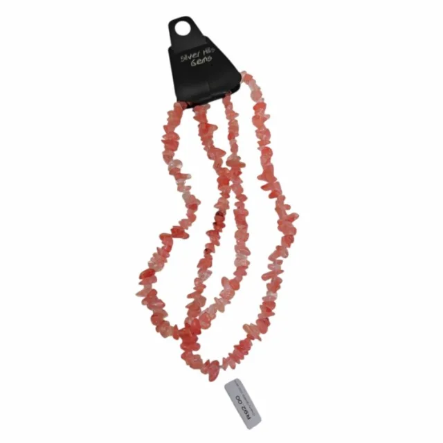 Cherry Quartz chip string 80cm