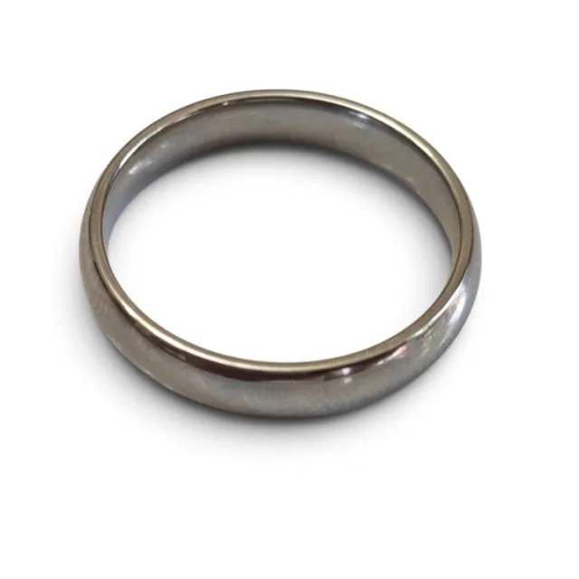 Assorted  4mm stainless steel ring (Silver)