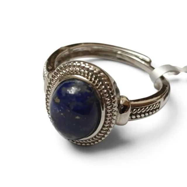 Mixed gemstone ring, adjustable sizes. Various gemstones