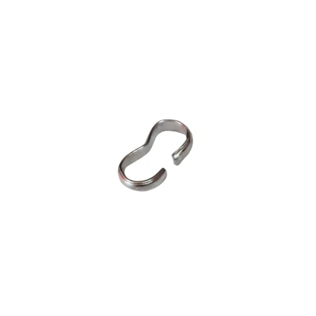 Double thread crimp, size 4.5 x 7.5mm, Stainless steel