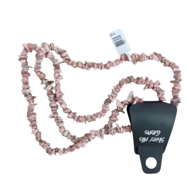 Natural Rhodochrosite Chipstring (80 cm)