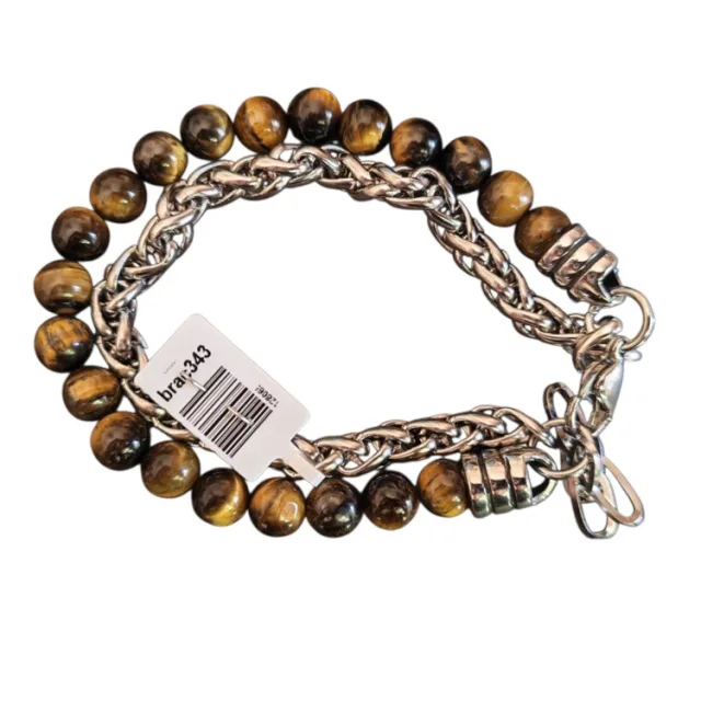 Mens bracelets, Various stones