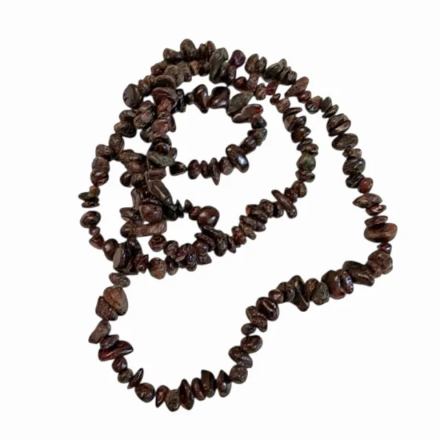 Garnet Chip string, 80cm