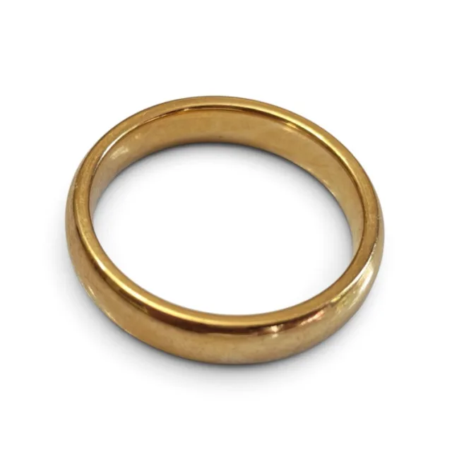 Assorted  4mm stainless steel ring (Gold)