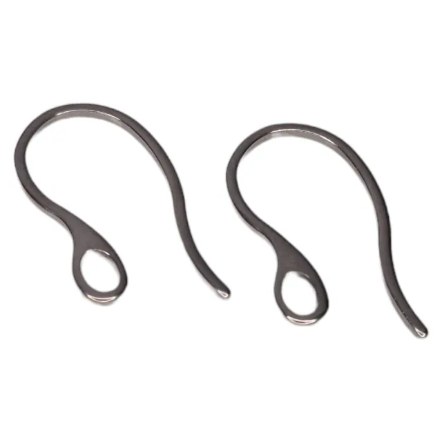 Sheperds hook pair in stainless steel, thick, 20mm